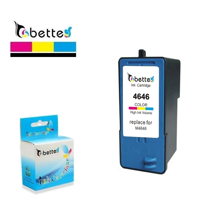 Tri Color Inkjet Printer Ink Cartridge for Dell M4646 5Series for Dell