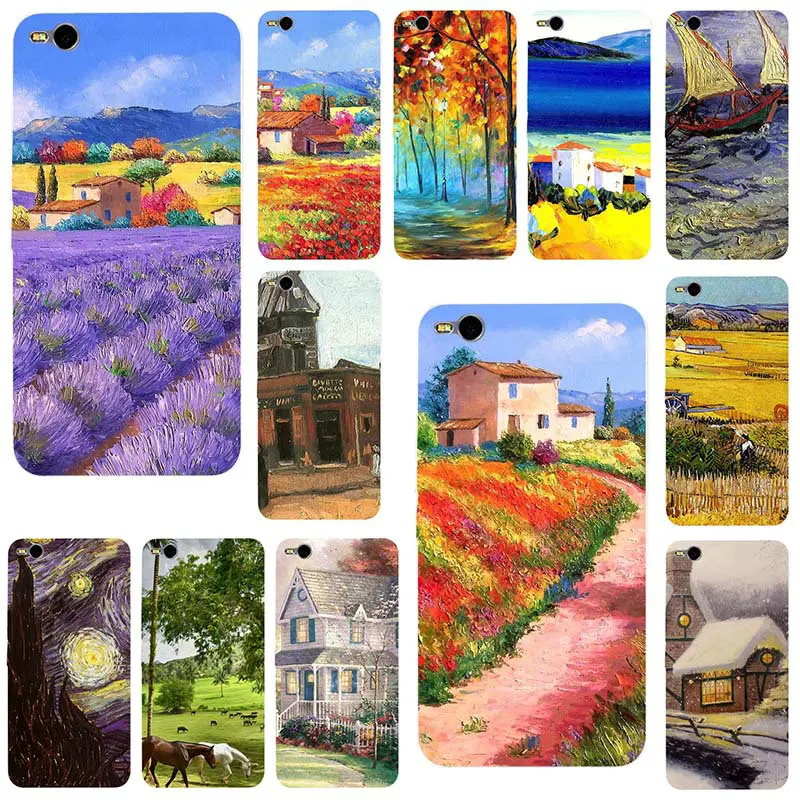 Flower Vincent Van Gogh For HTC One M7 M8 M9 M10 E9 Plus U11 A9 Desire 530 630 626 628 816 820 Soft TPU Silicone Phone Cases |