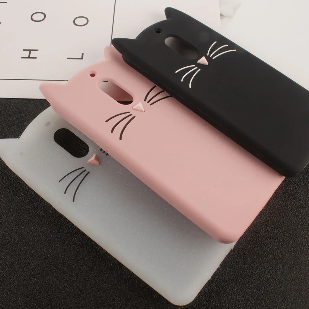 RHOADA Cute Cartoon Rubber Phone Case For Nokia 6 Soft Silicon Back
