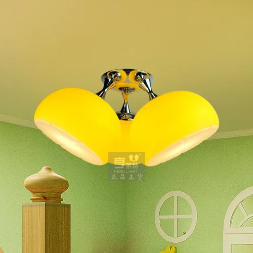 

Cartoon child ceiling light lemon child real decoration lamps r0036