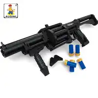 Ausini 373pcs Building Blocks ประกอบ Armsel Striker อนุภาคขนาดเล็กปืนอิฐของเล่นเพื่อการศึกษาเด็ก