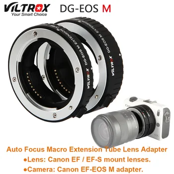 

Viltrox DG-EOS M Auto Focus Macro Extension Tube Lens Adapter for Canon EF EF-S lens to EOS M EF-M M2 M3 M5 M6 M10 Mount Adapter