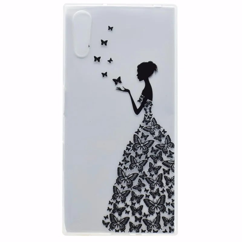 For Sony Xperia XZ Case 5.2 inch Cartoon Flower Soft TPU Phone Case For Sony Xperia XZ F8331 Case Silicone Protective Back Cover (4)