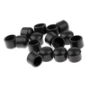 16 pièces en caoutchouc noir Foosball Machine tige embouts convient pour 1.2m Table Football Football bouchon en caoutchouc 1/2 pouces ► Photo 2/6