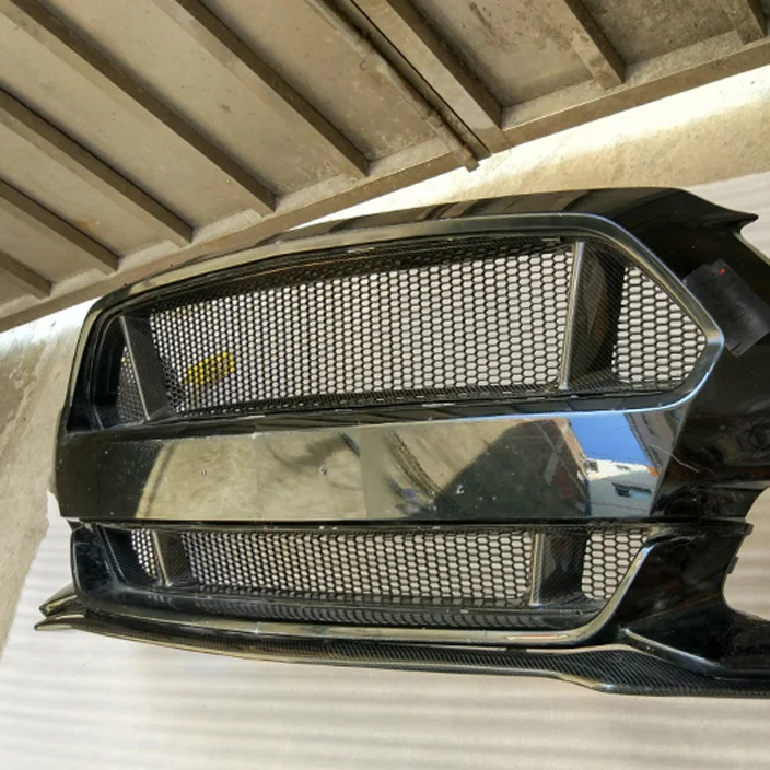 Подходит для Ford Mustang Передняя rtr 5,0 решетка из углеродного волокна