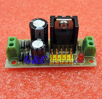 

L7805 LM7805 Step Down Converter 7.5V-35V to 5V Regulator Power Supply