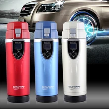 Multi-function car electric cup DC12V Car Cigarette Lighter Heating Cup Kettle Insulated Stainless Steel Travel Mug Coffee Cup