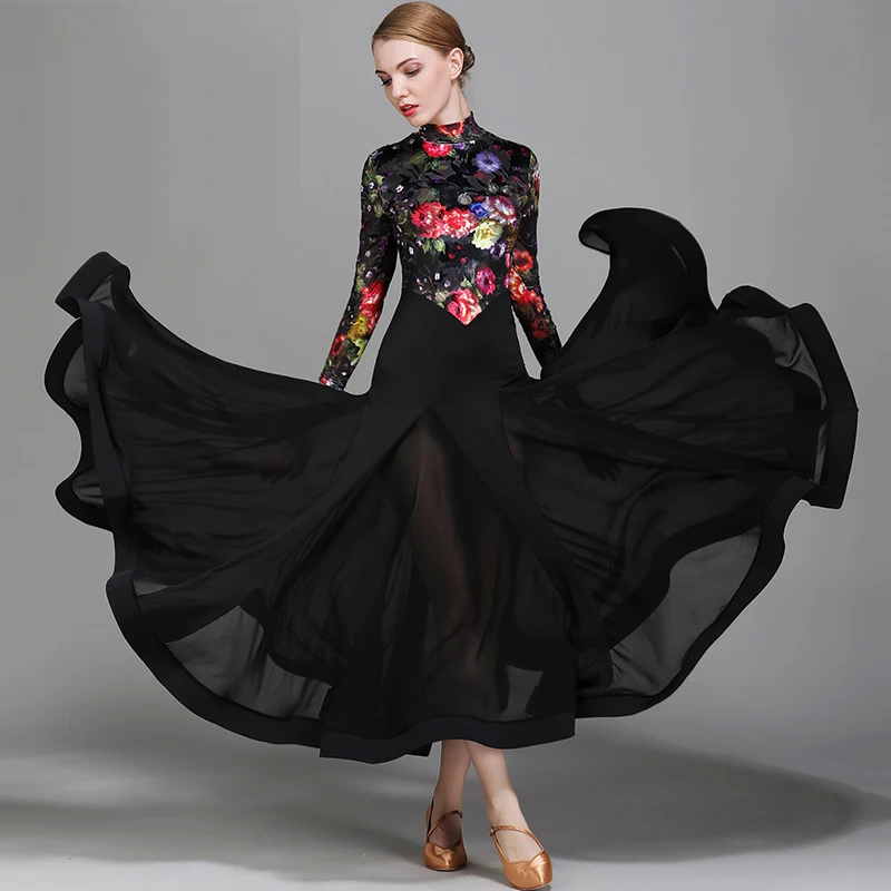 Buy Retro Ballroom Dance Competition Fish Bone Skirts