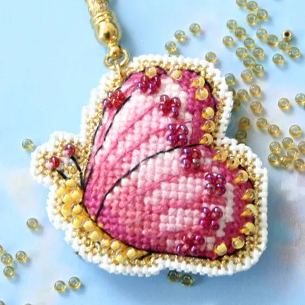 

ZSMX32 Phone Key Bag Hanging Accessories Fu Lucky DIY Craft Needlework Embroidery Crafts Counted Cross-Stitching Kit