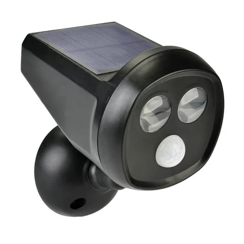Sensor de Movimento Água de Segurança ao ar Ip65 à Prova Parede Solar Projector Night Light d’ Livre Iluminação Noturna Luz Pir Led