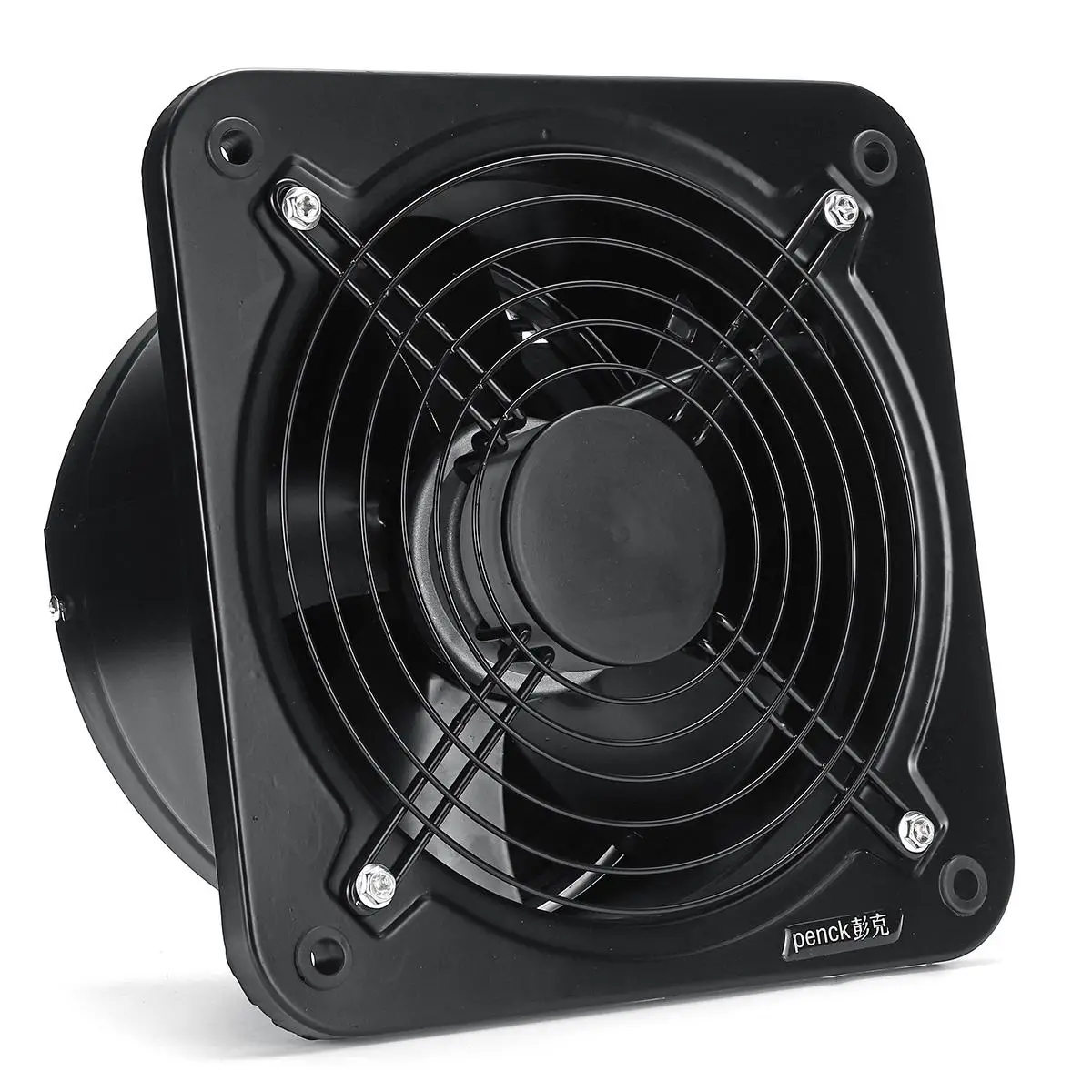 

220V 125W 10" Wall Window Extractor Ventilation Fan Silent Bathroom Kitchen Toilet High Speed Ventilator Industrial Exhaust Fan