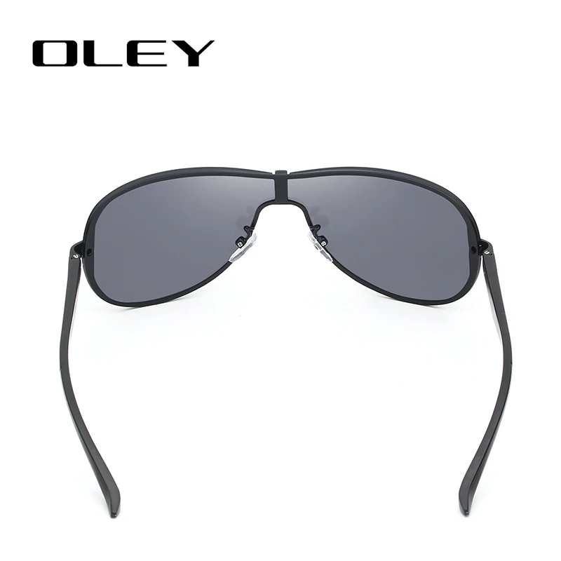 Мужские солнцезащитные очки OLEY из алюминиево-магниевого сплава с поляризованным покрытием, зеркальные солнцезащитные очки oculos, мужские очки, аксессуары для мужчин YA494
