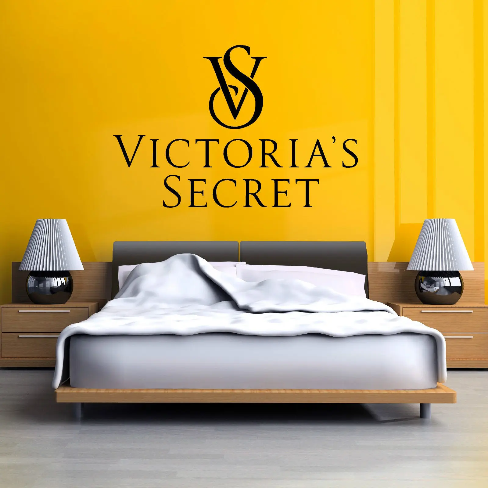 Online Fashion Entfernbare Aufkleber VICTORIAS GEHEIMNIS VICTORIA S Secret Vinyl Wand Kunst Aufkleber Aufkleber Kostenloser Versand