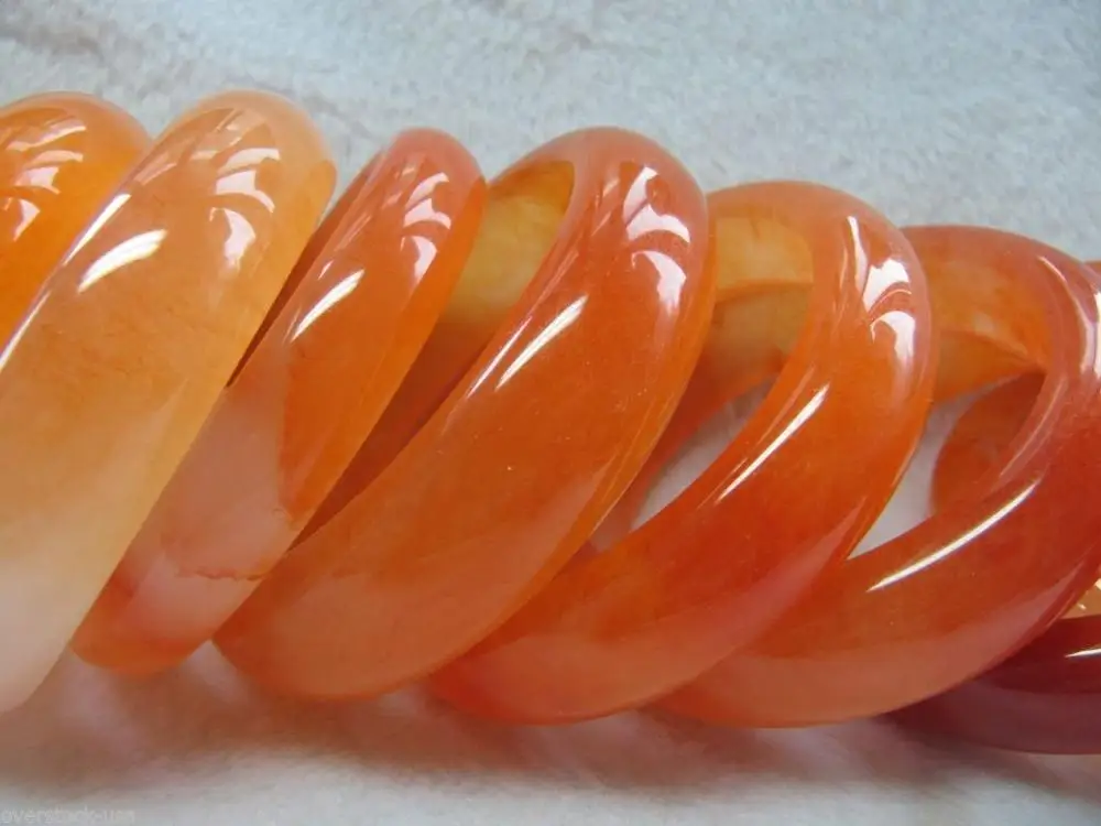 

WHOLESALE PERFECT 1PCS CHINESE RED JADE BANGLE (5PCS/LOT)