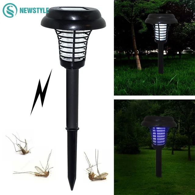 Anti Mosquito Plug In Earth Solar Lamp Waterproof Street Lights Anti Mosquito Plug In Earth Solar Lamp Waterproof Street Lights Garden Led