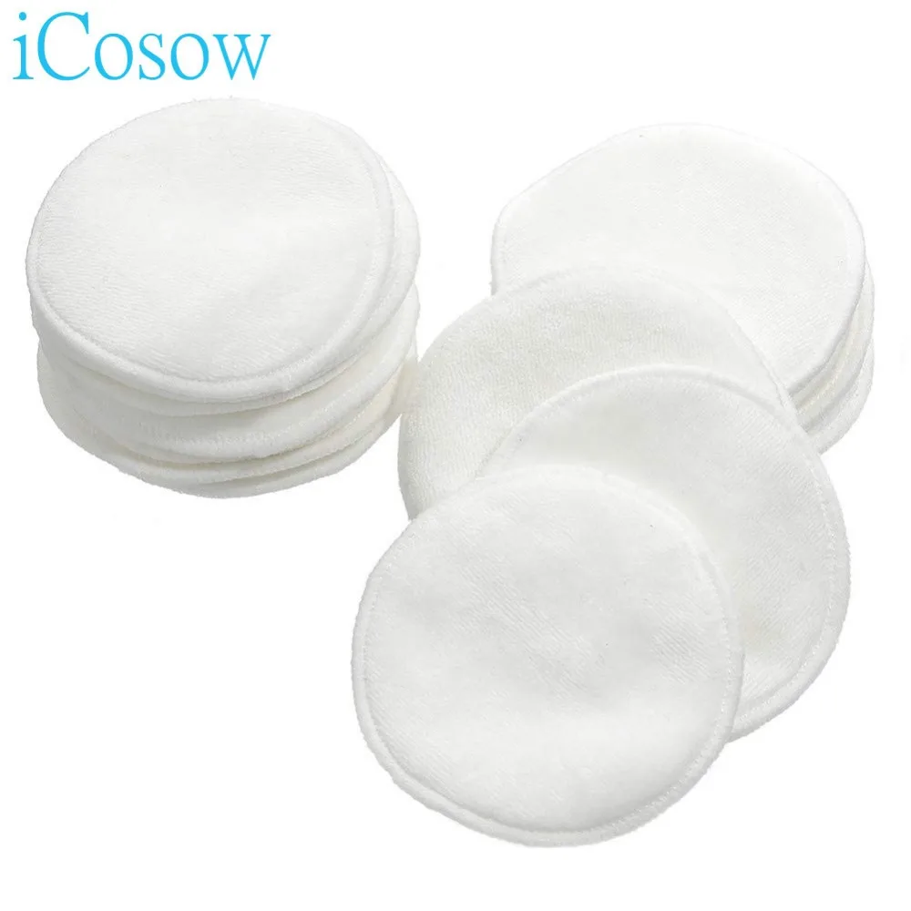 

iCosow 300 Pcs Make Up Cotton Pads Wipe Pads Nail Art Polish Cleaning Pads Facial Cosmetic Cotton Makeup Remover Clean Tool