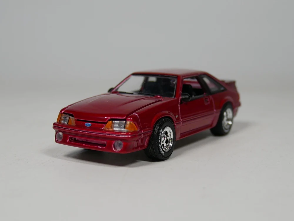 Авто ИНН-Greenlight 1: 64 1991 Ford Mustang литья под давлением модель автомобиля