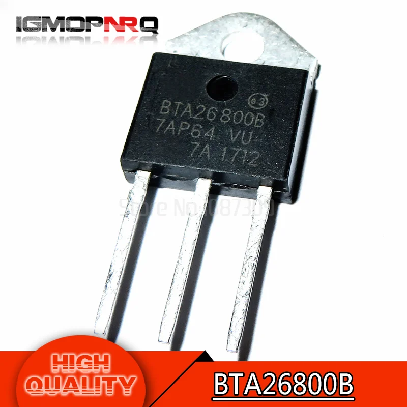 10pcs free shipping BTA26 800B BTA26800B BTA26 800 BTA26 800B Triacs 25 ...