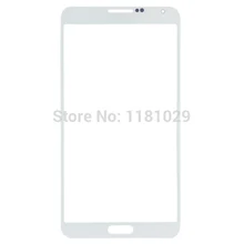 10pcs/lot Black White Color Front Glass lens For Samsung Galaxy Note3 N9000 Brand New High Quality White Free Shipping With Logo