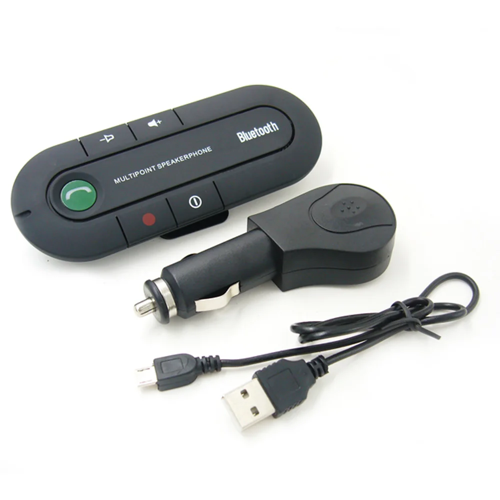 V3.0+ EDR Bluetooth Автомобильный солнцезащитный козырек Handfree многоточечный динамик телефон беспроводной Bluetooth MP3-плеер динамик комплекты без рук