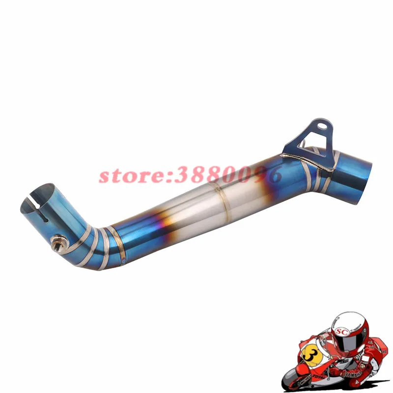 

Slip On For Honda CBR1000RR 2008 - 2015 Motorcycle Exhaust Escape Muffler Modified Connection Titanium Alloy Middle Link Pipe