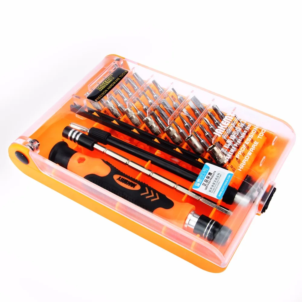 JAKEMY 45 in 1 Precision Screwdriver Set with Torx Bits Chrome Vanadium Steel Socket Home Repair Mobile Phone Repair Hand Tools JAKEMY 45 in 1 Precision Screwdriver Set with Torx Bits Chrome Vanadium Steel Socket Home Repair Mobile Phone Repair Hand Tools