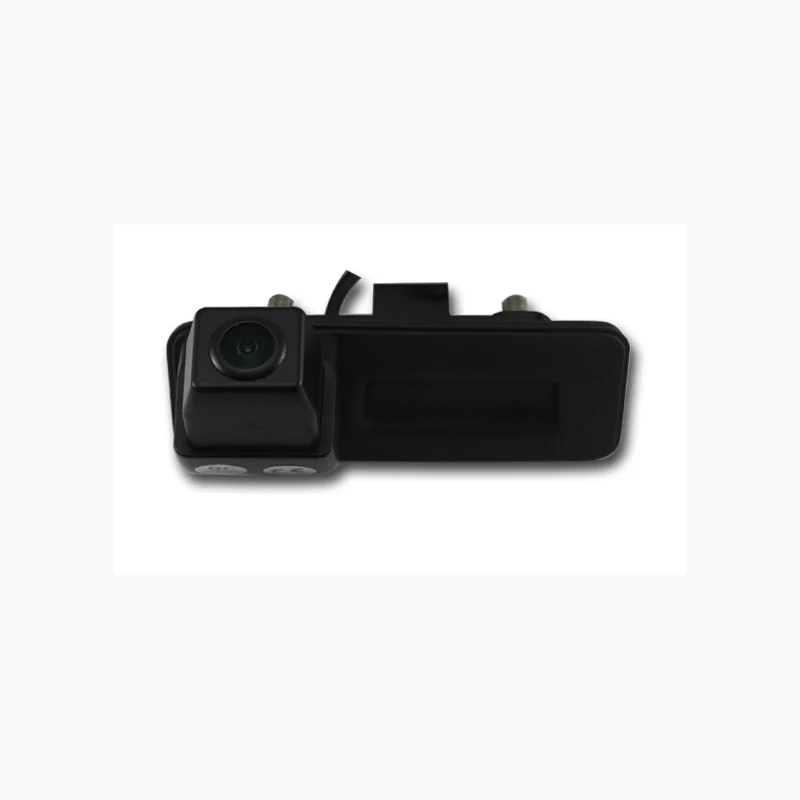

HD colorful CCD car Rear view Camera for Skoda Octavia 2011 12 13 Trunk handle parking line optional
