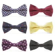 Модные Dot Design Детская лук галстук шеи галстуки свадебной вечеринки Выполните Show Gravata Рождественский подарок для рубашка для девочек и мальчиков костюм