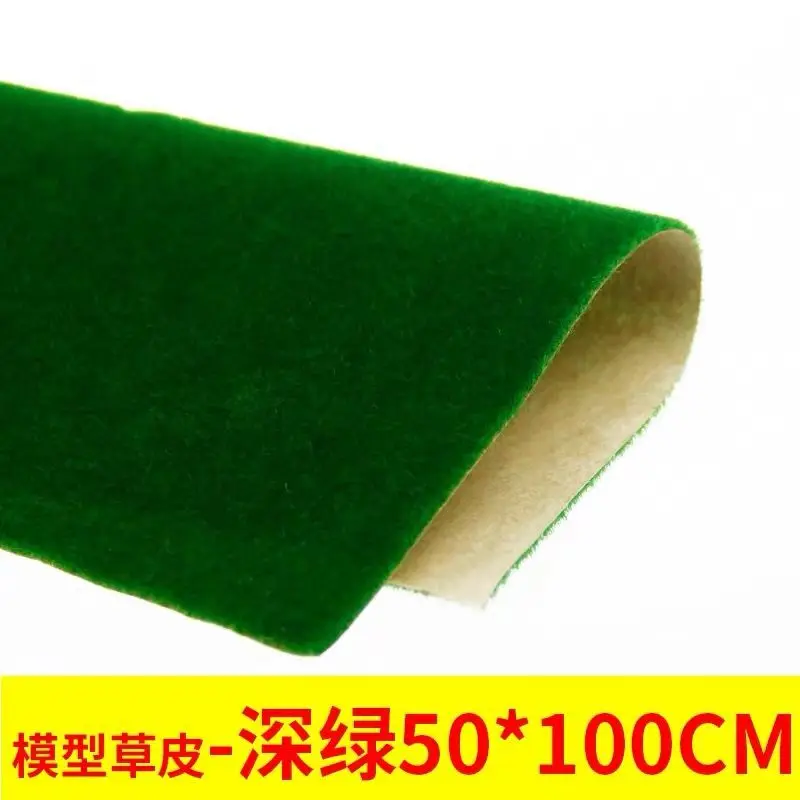 50x100cm  1 pcs Landscape Grass Mat for Model Train Not Adhesive Paper Scenery Layout Lawn Diorama Accessories 8