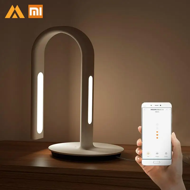  Original Xiaomi Mijia Lamp 2 App Control Dual Light Source Smart Desk Lamp - White