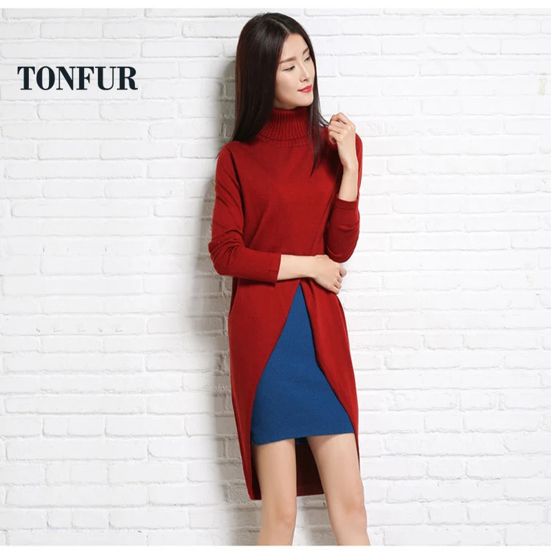 

Women Autumn Cashmere Blend Sweater Fashion Lady Long sleeve Pullover Spring Female Turtleneck Knitwear Jumper FreeShipping WA87