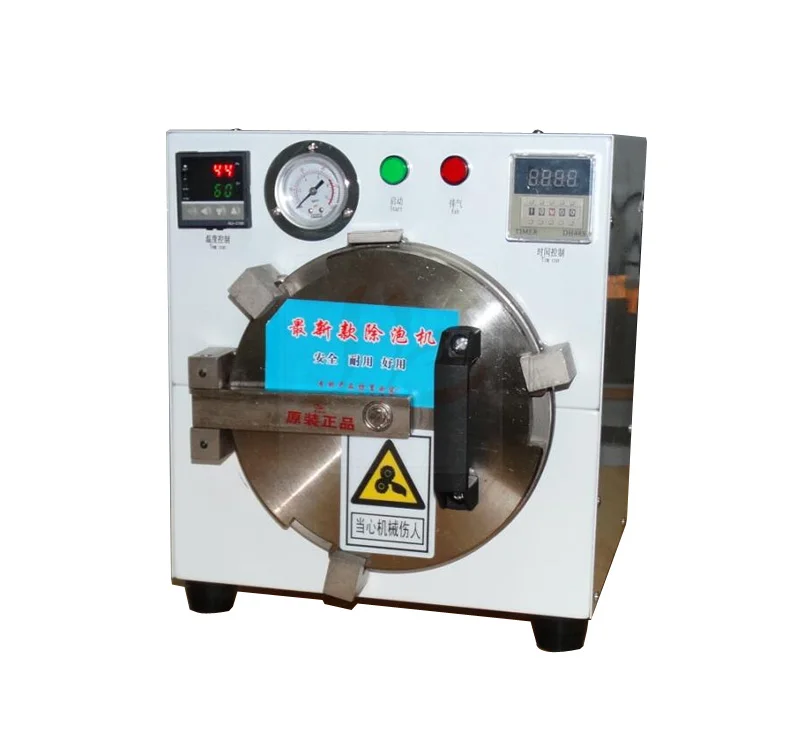 

OCA Bubble Defoaming Machine LY 961A Mini self-lock Removes Bubble for 9 inch mobile LCD Screen