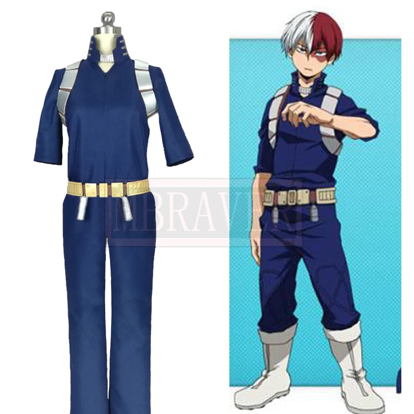 Boku no Hero Akademia Shouto Todoroki Shoto Косплей мой герой Академия костюм на заказ Бесплатная