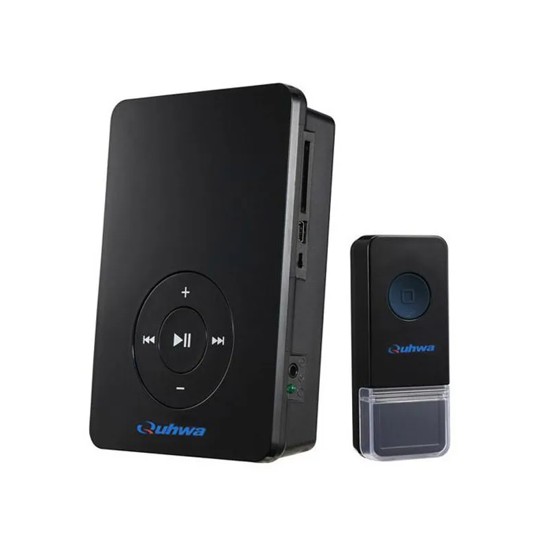 Wireless Cordless MP3 Doorbell Doorchime Door Bell Chime With Remote