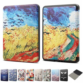 

6inch for Amazon Kindle Paperwhite 4 2018 Case Auto-Sleep E-book Flip PU Leather Smart Cover for Kindle Paper White 4 2018 Cases