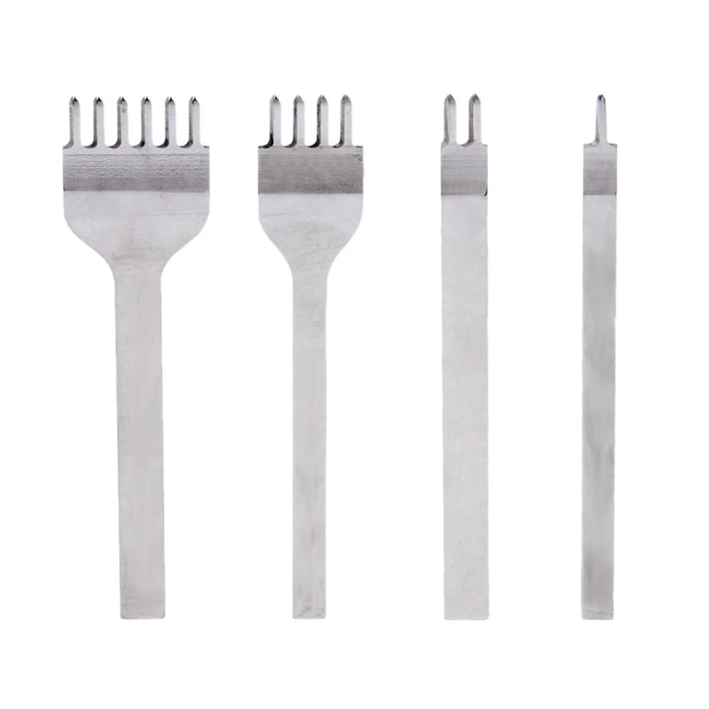 

Set 4 pcs Leatherworking DIY Leather Crafts Tools Punch Punch Nail Punch Tool Set Pen 4mm