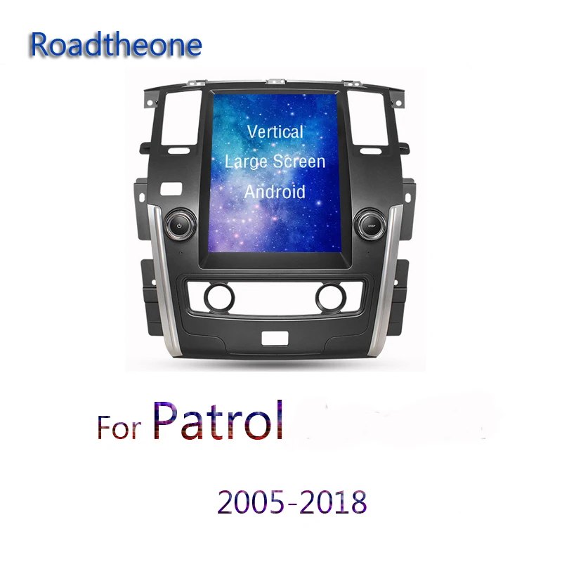 Центральный мультимедийный android для Nissan Patrol 2005 2018 автомобильный плеер 2 din gps