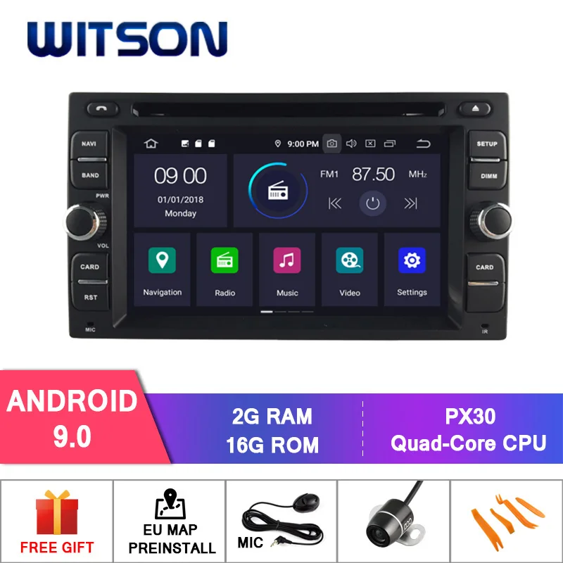 Cheap WITSON Android 9.0 4GB RAM+64GB FLASH 8 Octa Core CAR DVD for NISSAN NAVARA NP300 MICRA PATHFINDER PATROL SUNNY+DVR/WIFI+DSP+DAB 1