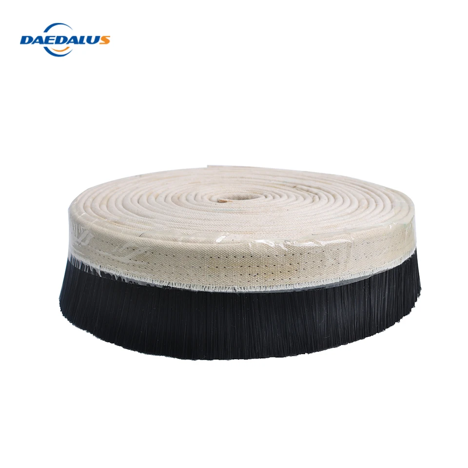 

10M x 70mm CNC Golden Brush Vacuum Cleaner Woodworking Milling Machine Tools For CNC Spindle Motor
