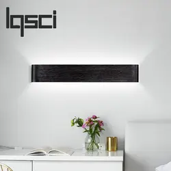 Lqscсветодио дный I LED Настенные светильники Современные зеркало свет AC85-265V 4 Вт/8 Вт/14 Вт/20 Вт прихожая лестницы прикроватные бра свет алюминий