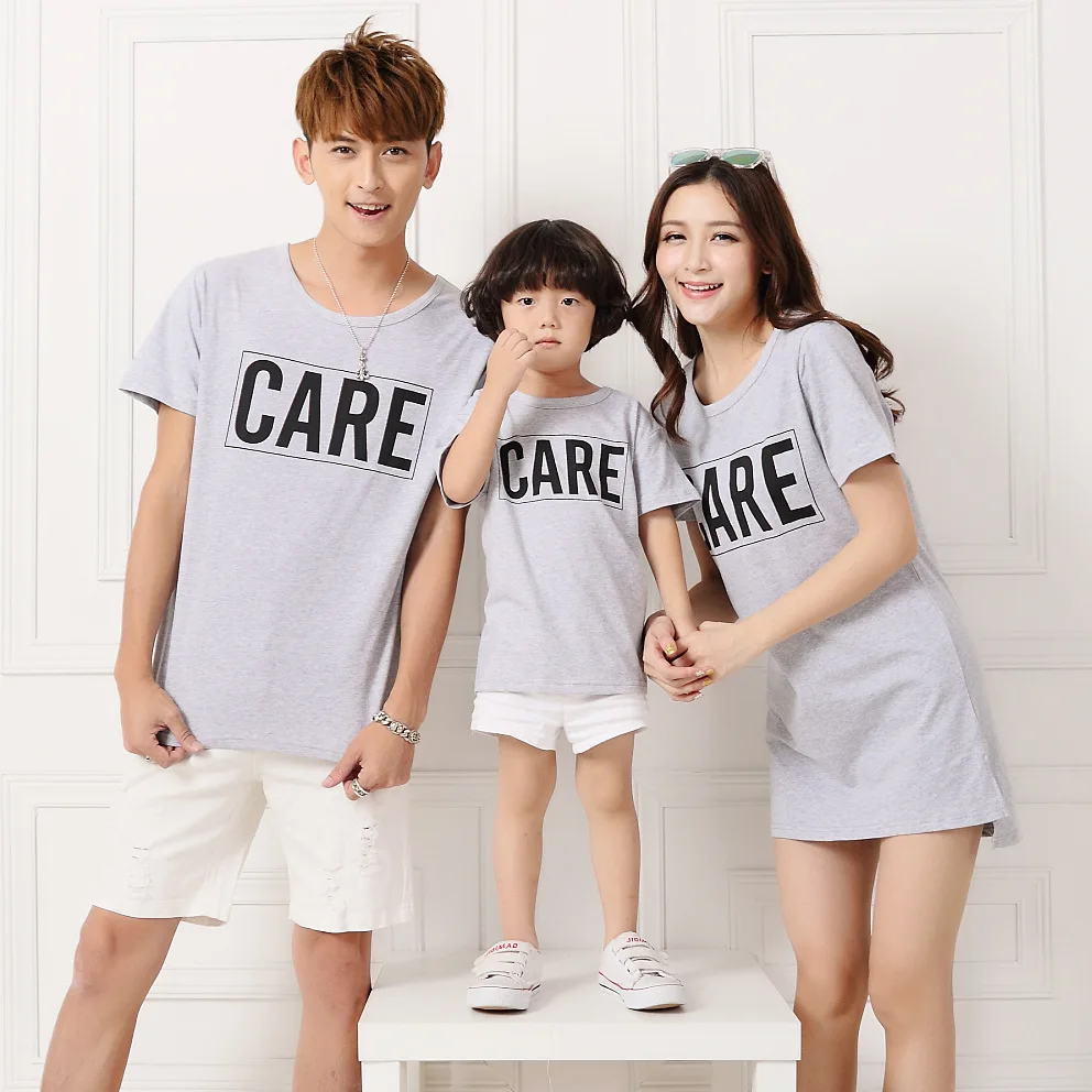 Family look next summer family matching clothes mother daughter father and son outfits mae e filha navy stripe casual shirt | Мать и