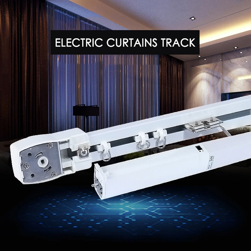 High Quality Dooya electric curtain track KT82/DT82/KT82LE silent