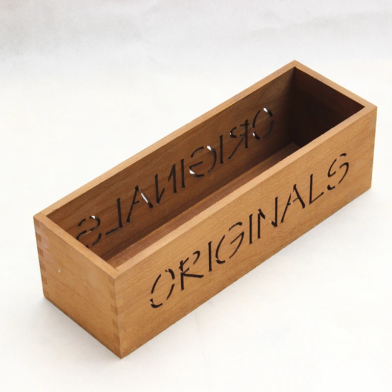 

Home Candlenut Solid Wood Organizer Storage Box