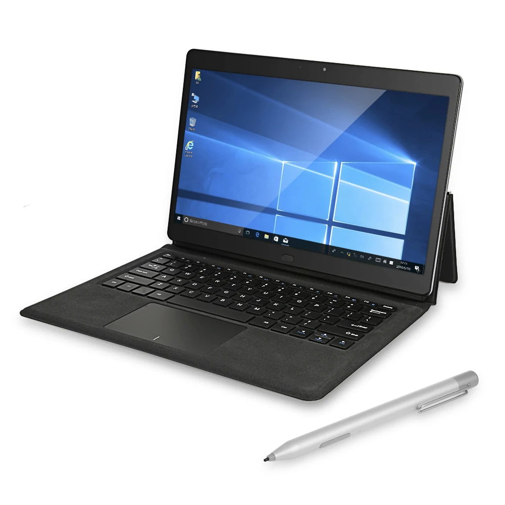 Chuwi CoreBook 2 in 1 Tablet PC with Keyboard and Stylus Pen 13.3 inch Windows 10 8GB 128GB Dual WiFi Double Cameras Type-C