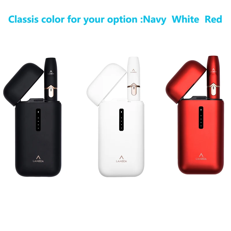 Special Product  Lambda A1 Charged Electronic Cigarette Vape Hnb Heat Not Burn With 2600Mah Charging Box For Heeting