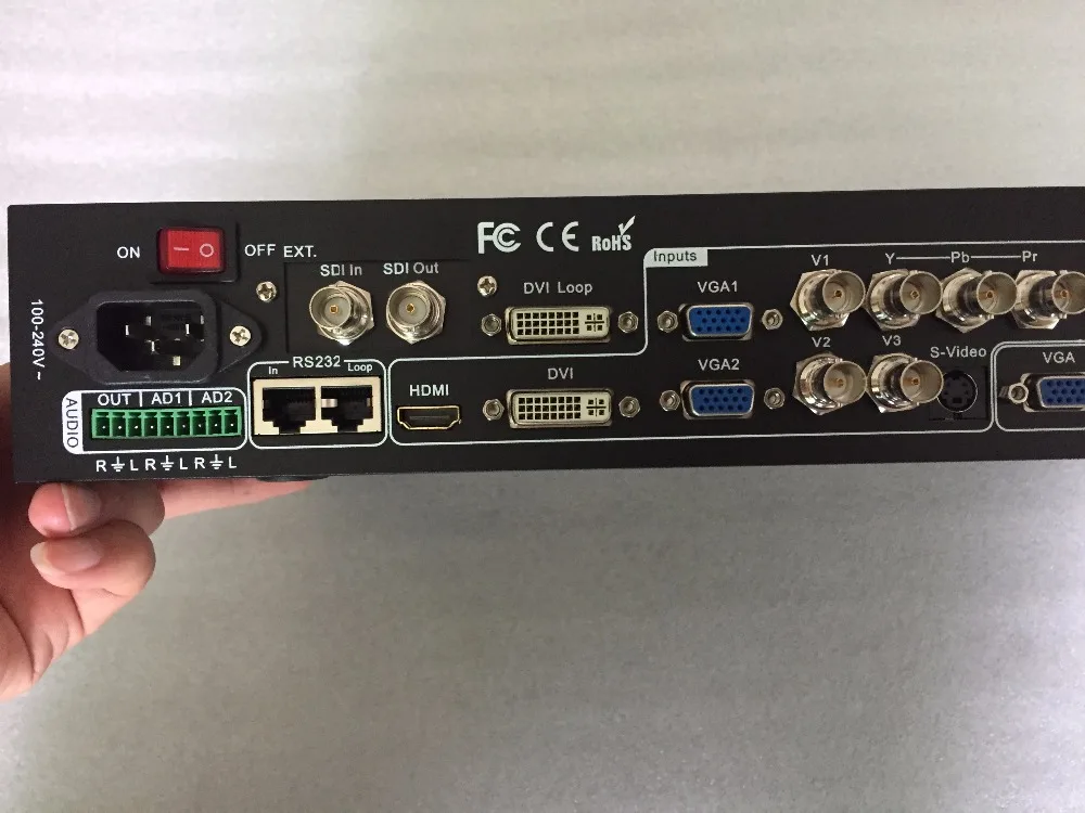 

VDWALL LVP605S Hdmi/ Composite/Usb/DVI/SDI/vga input Dvi/Vga/Output Linsn and Nova lvp605S series Led Display Video Processor