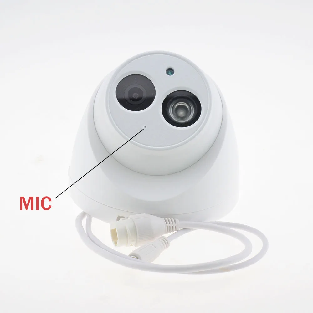  Dahua IPC-HDW4631C-A HD 6MP POE Built-in MIC metal IR30m IP67 Network Dome Camera Multi-Language OE - 32823841316