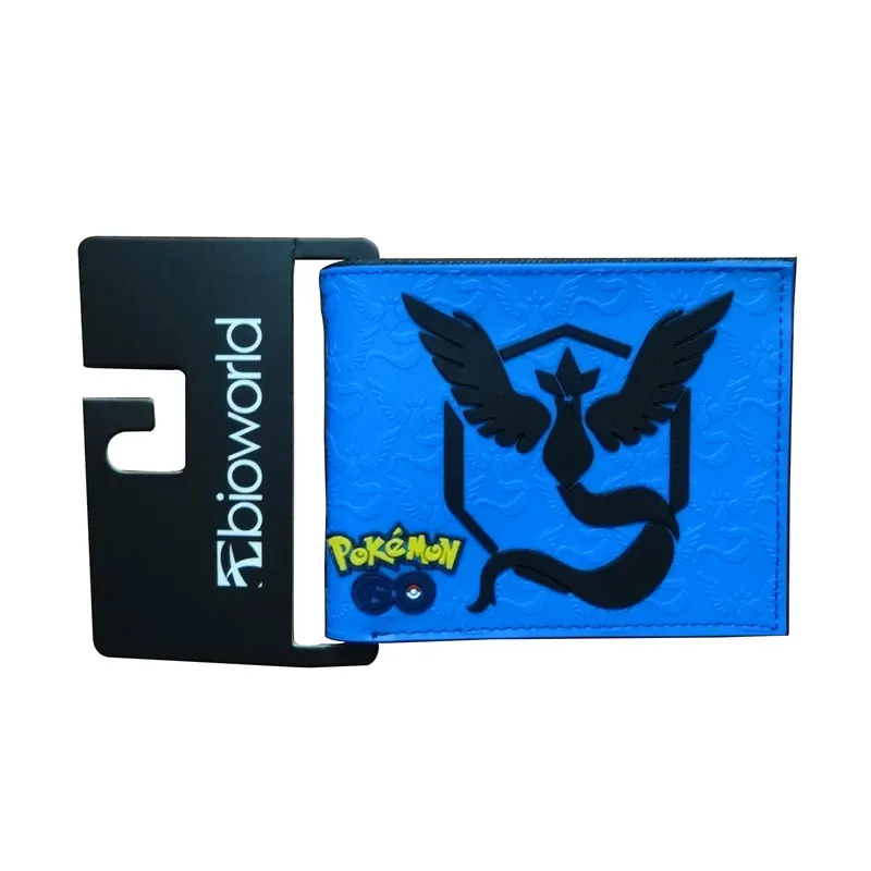 

Hot Games Pokemon Purse Men Women Lovely Cartoon Pikachu Wallets carteira masculina Anime PVC Short Wallet