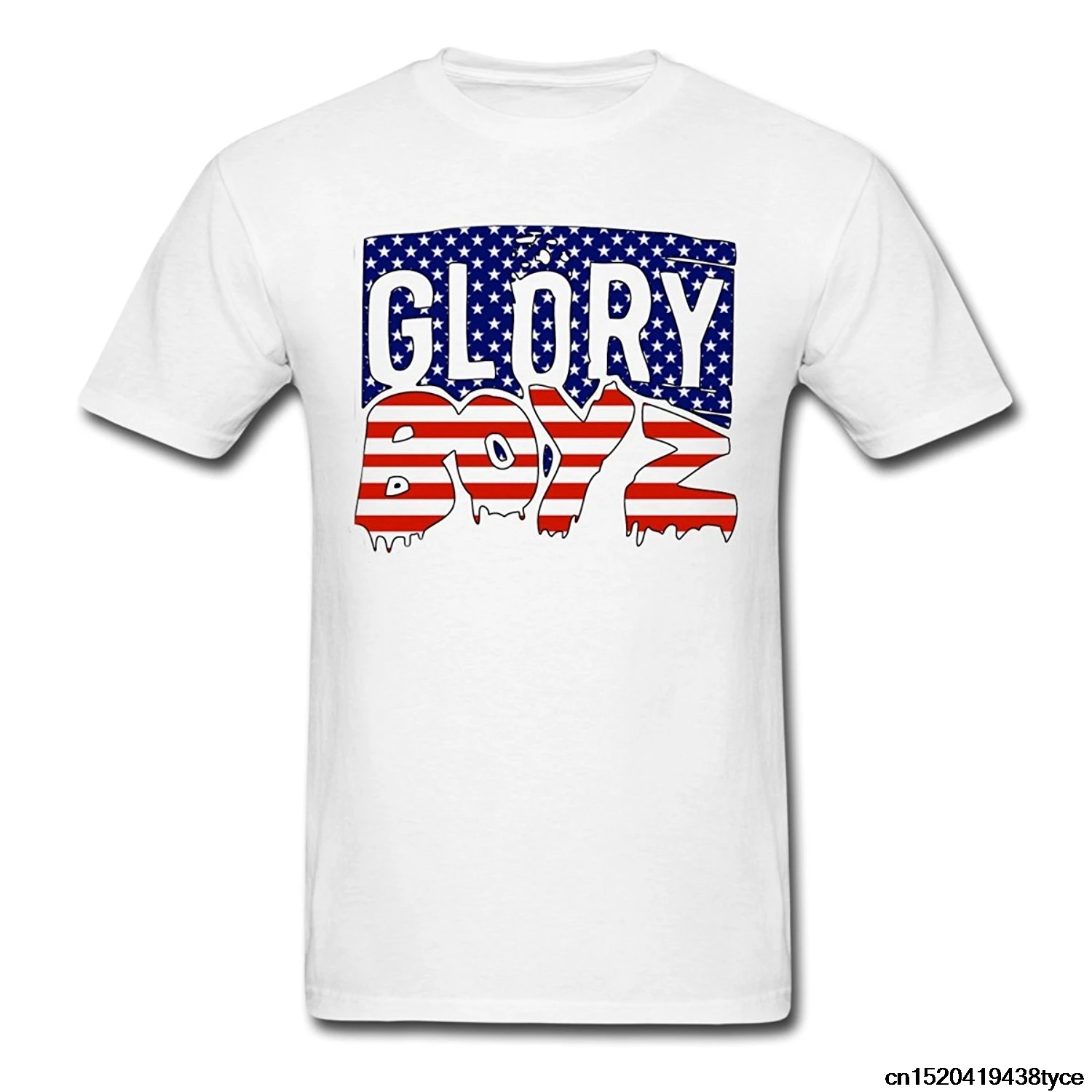 Gildan T Shirt Printing Company Glory Boyz Usa Logo Crew Neck Men Short Printing Machine T