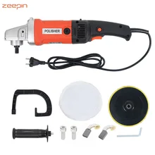Zeepin 220 V 1400 W Автомобильный полировщик 8 видов регулируемой скорости полировальная машина с M10 соединительная головка красота автомобиля
